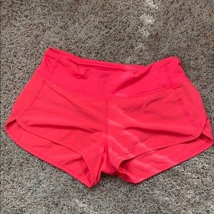 Pink lululemon Speed Up Short